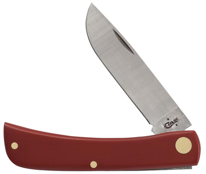American Workman Red Synthetic Sod Buster® Jr Pocket Knife - Case® Knives